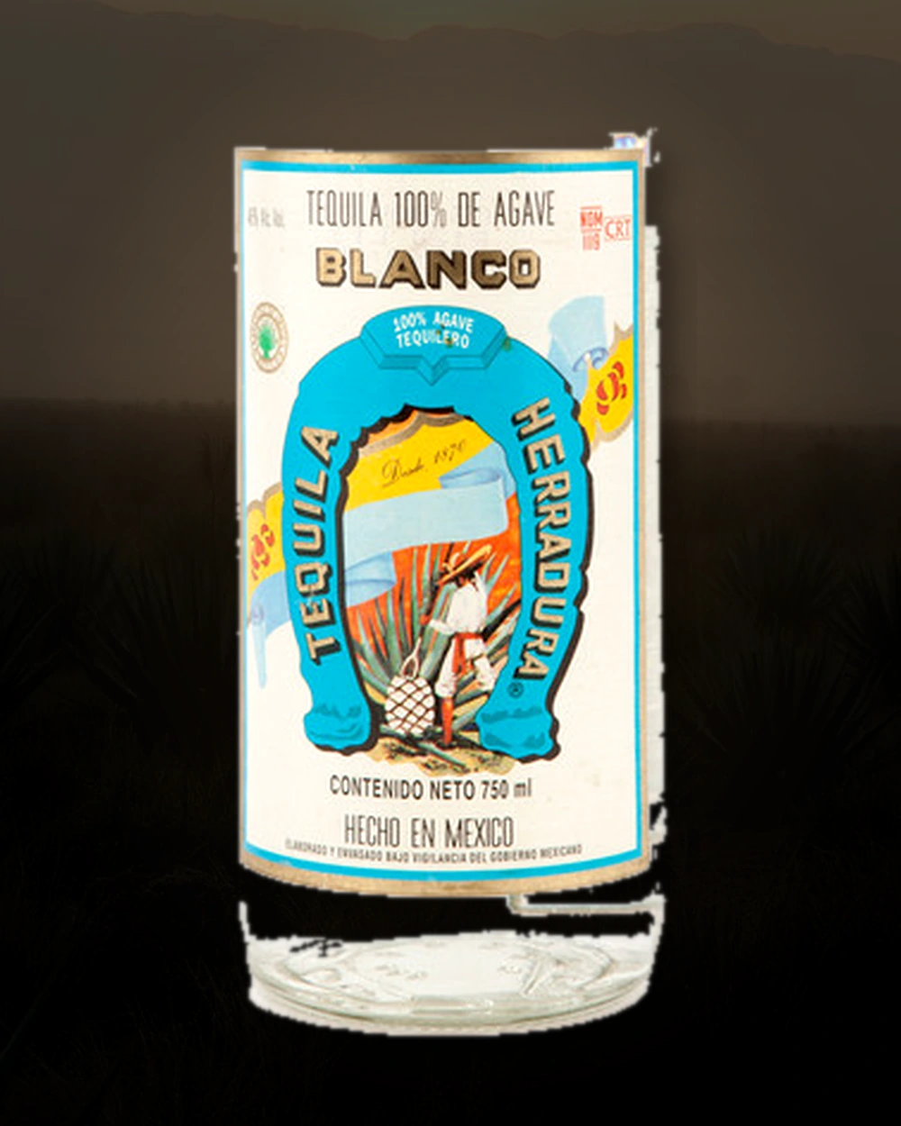 Herradura Blanco 46 bottle