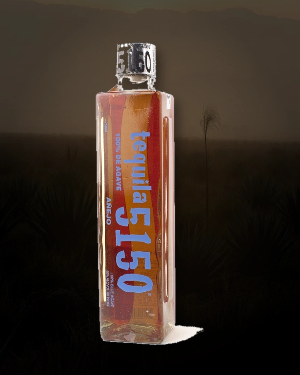 Tequila 5150 Añejo bottle