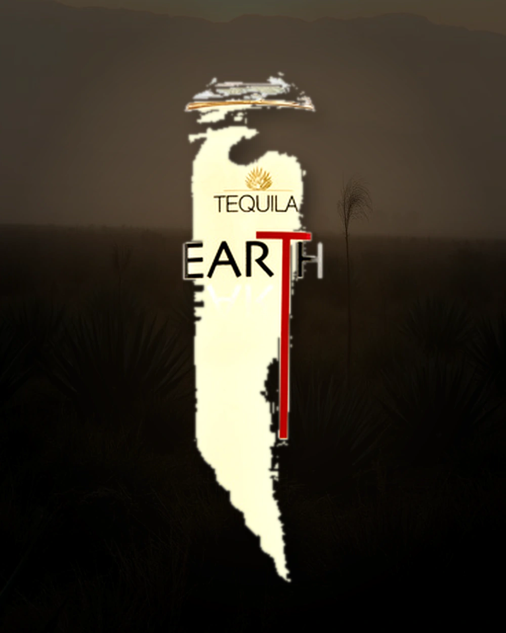 Earth Tequila Reposado bottle