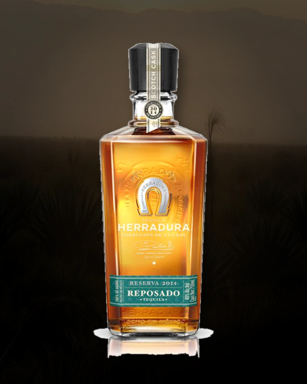 Herradura Colección de la Casa Reserva 2014 Reposado – Scotch Cask Finish bottle