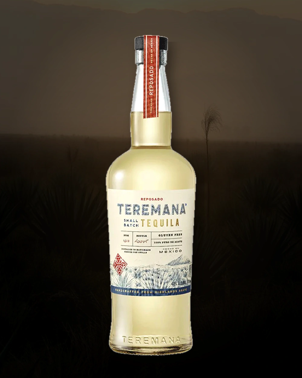 Teremana Tequila Reposado bottle