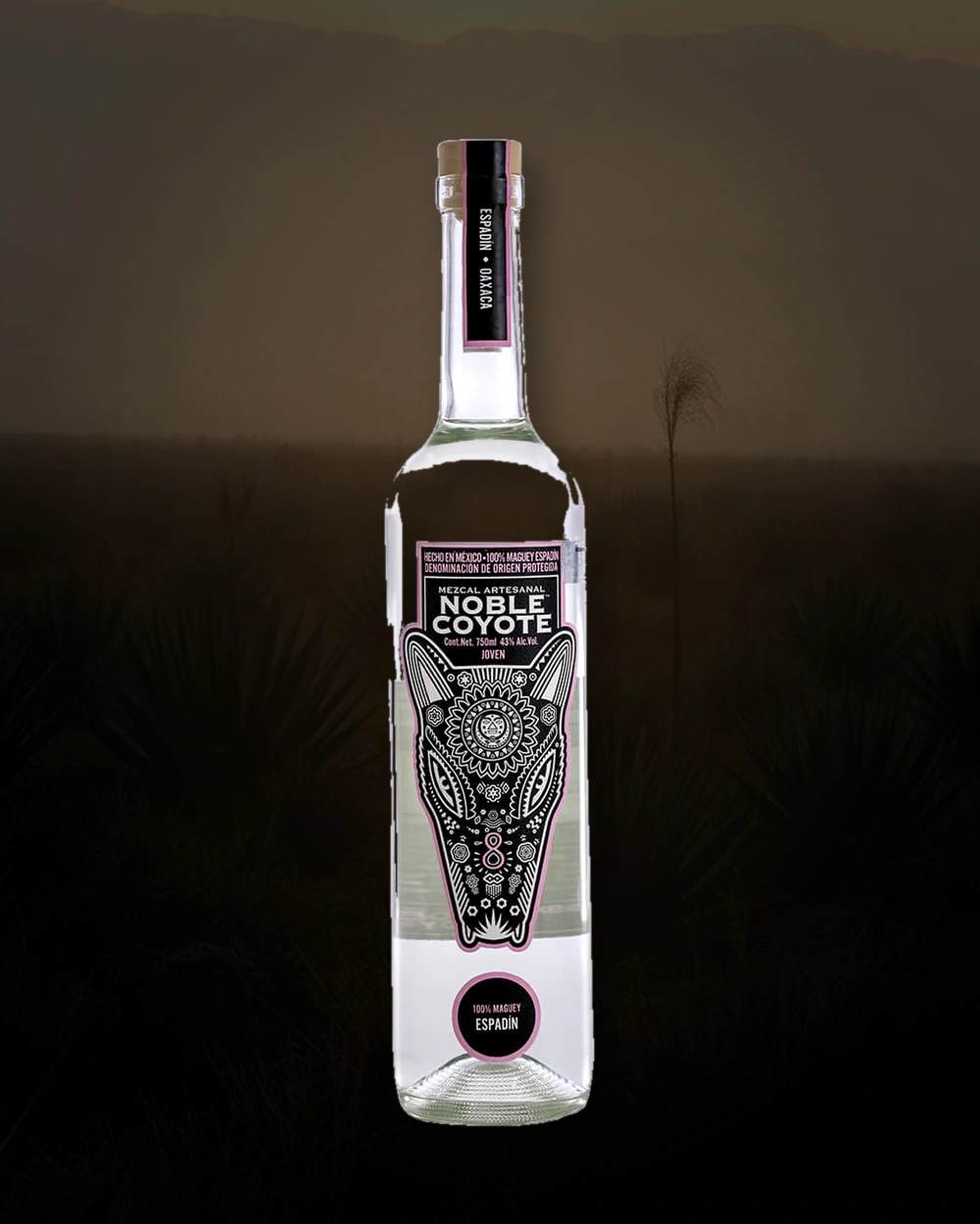 Noble Coyote Espadin bottle