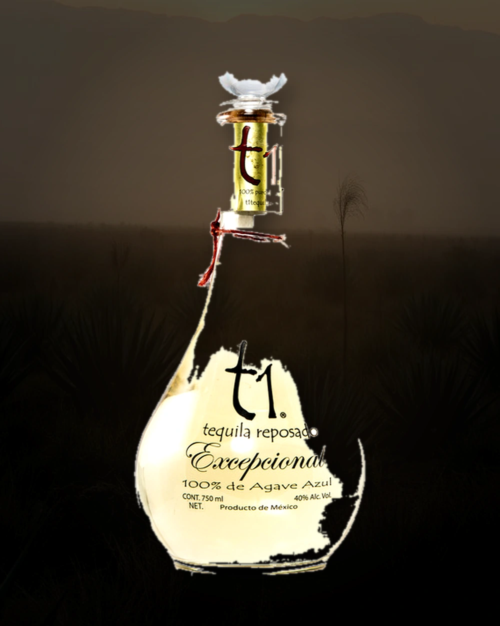 t1 Reposado Excepcional bottle