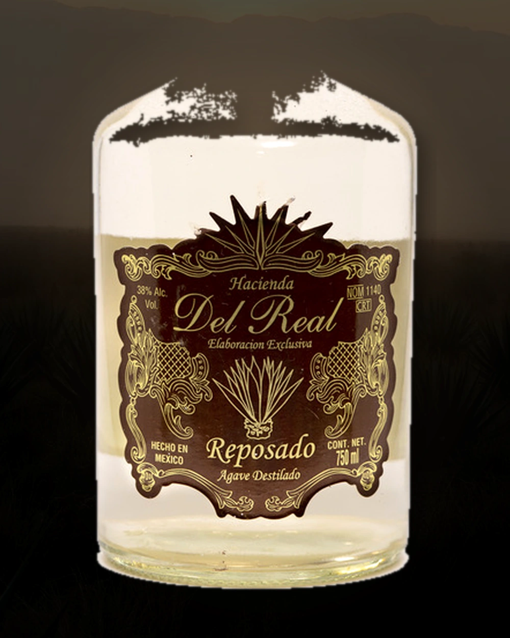 Hacienda Del Real Reposado bottle
