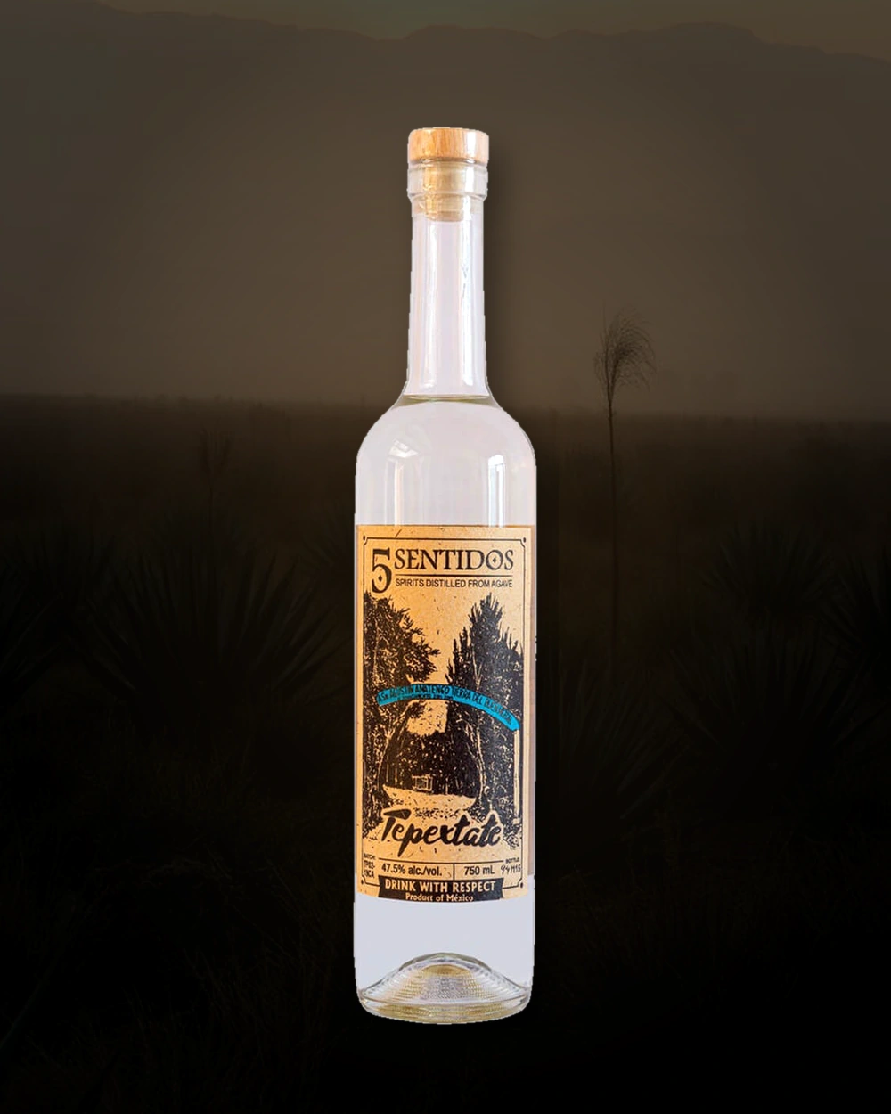 5 Sentidos Tepextate – Sergio Juarez bottle
