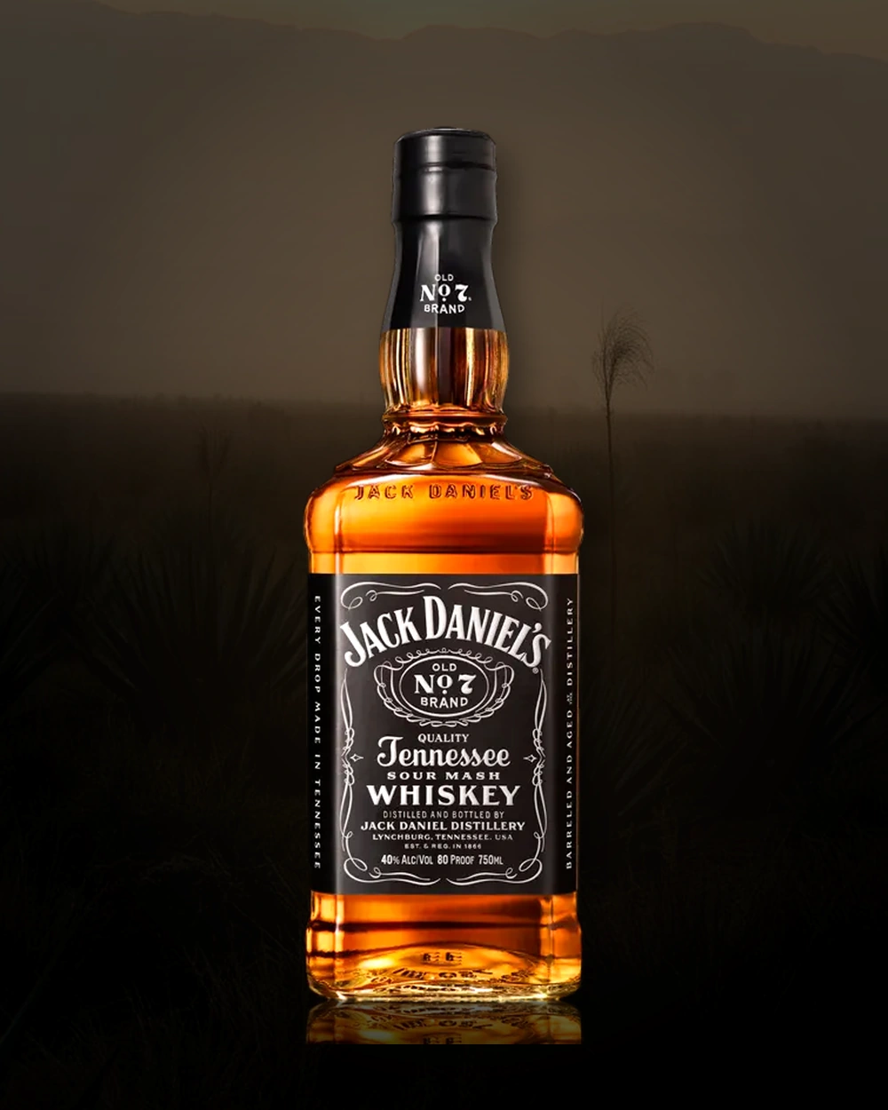 Jack Daniel's Old No. 7 bottle