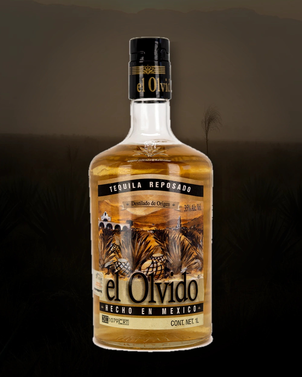 El Olvido Reposado bottle