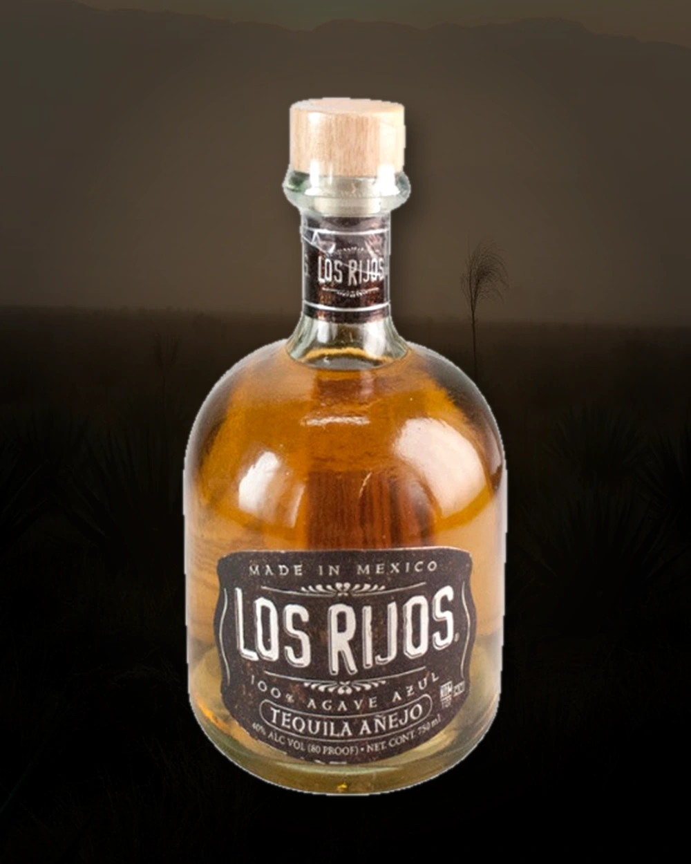 Los Rijos Tequila Añejo bottle