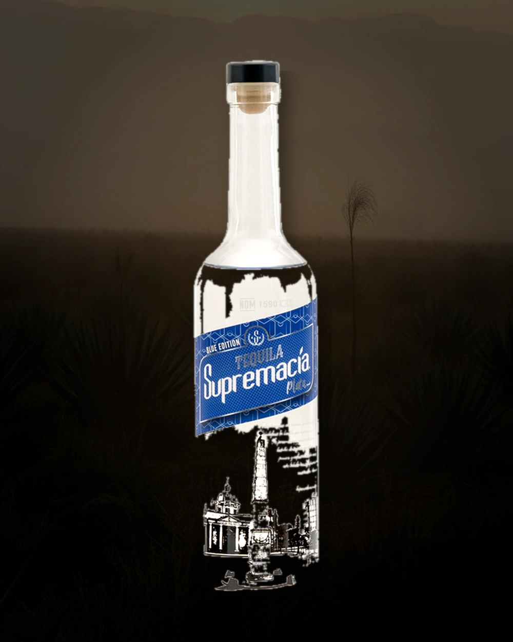 Tequila Supremacía Blanco bottle
