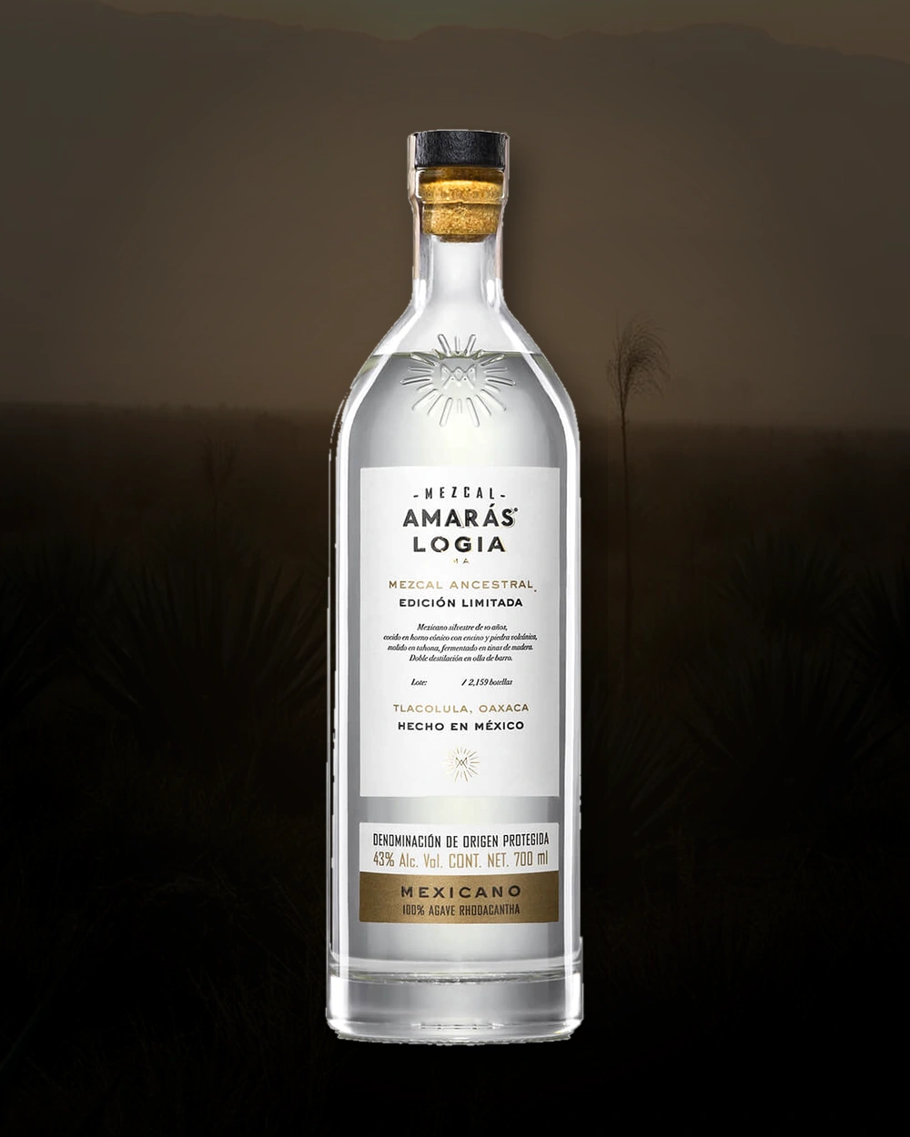 Amaras Logia Mexicano bottle