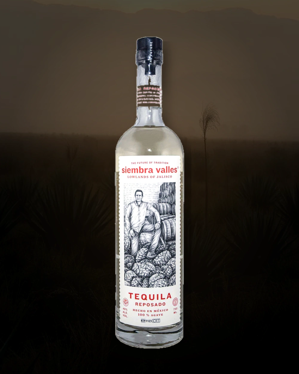 Siembra Valles Tequila Reposado bottle