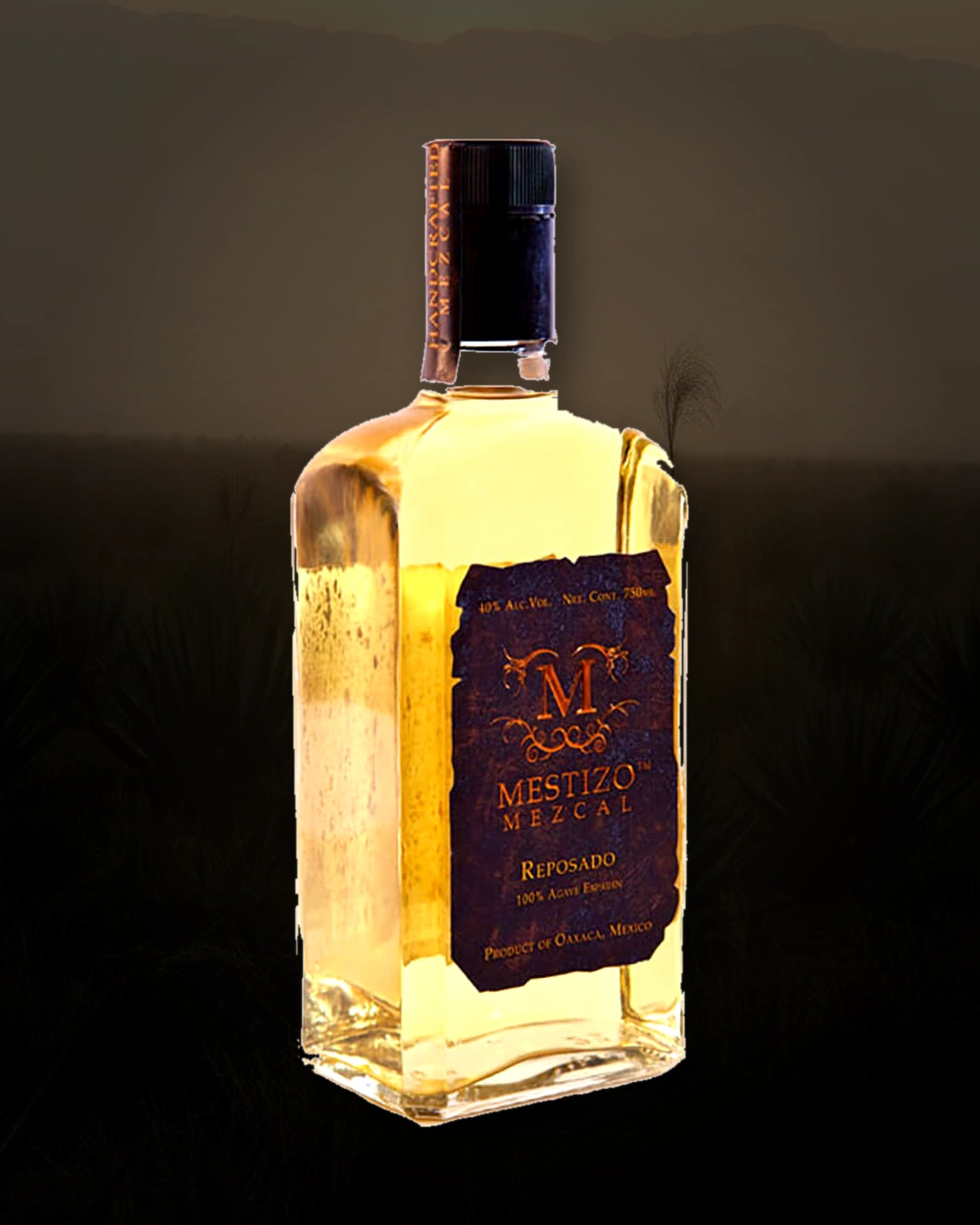 Mestizo Reposado bottle