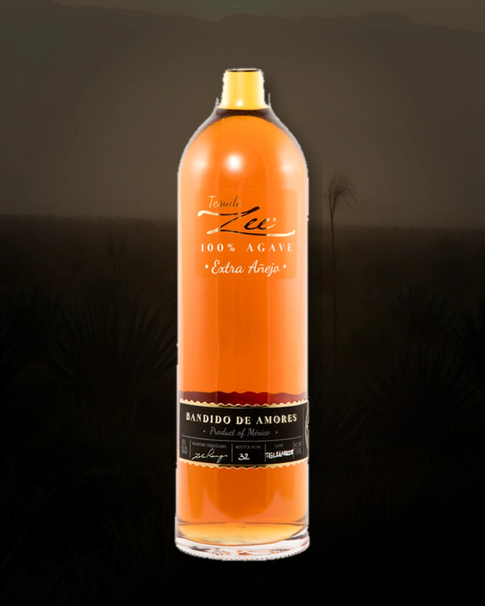 Zee Bandido de Amores (Black Label) Extra Añejo bottle