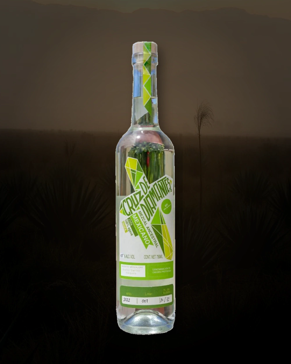 Cruz de Diamantes Mexicano bottle