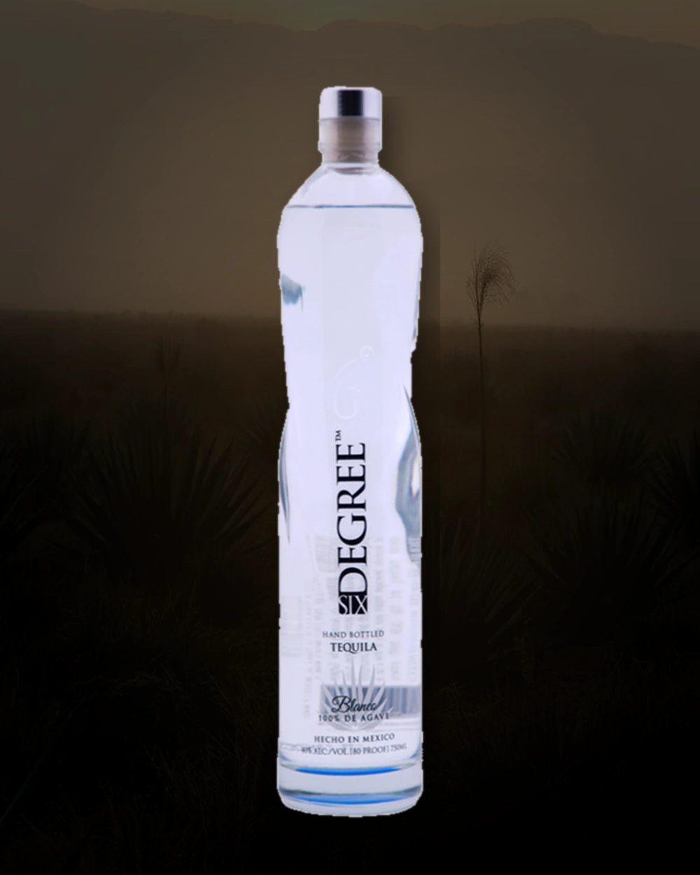 6 Degree Blanco bottle