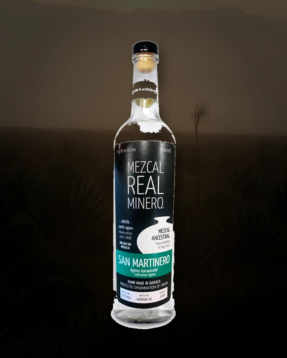 Real Minero San Martinero bottle