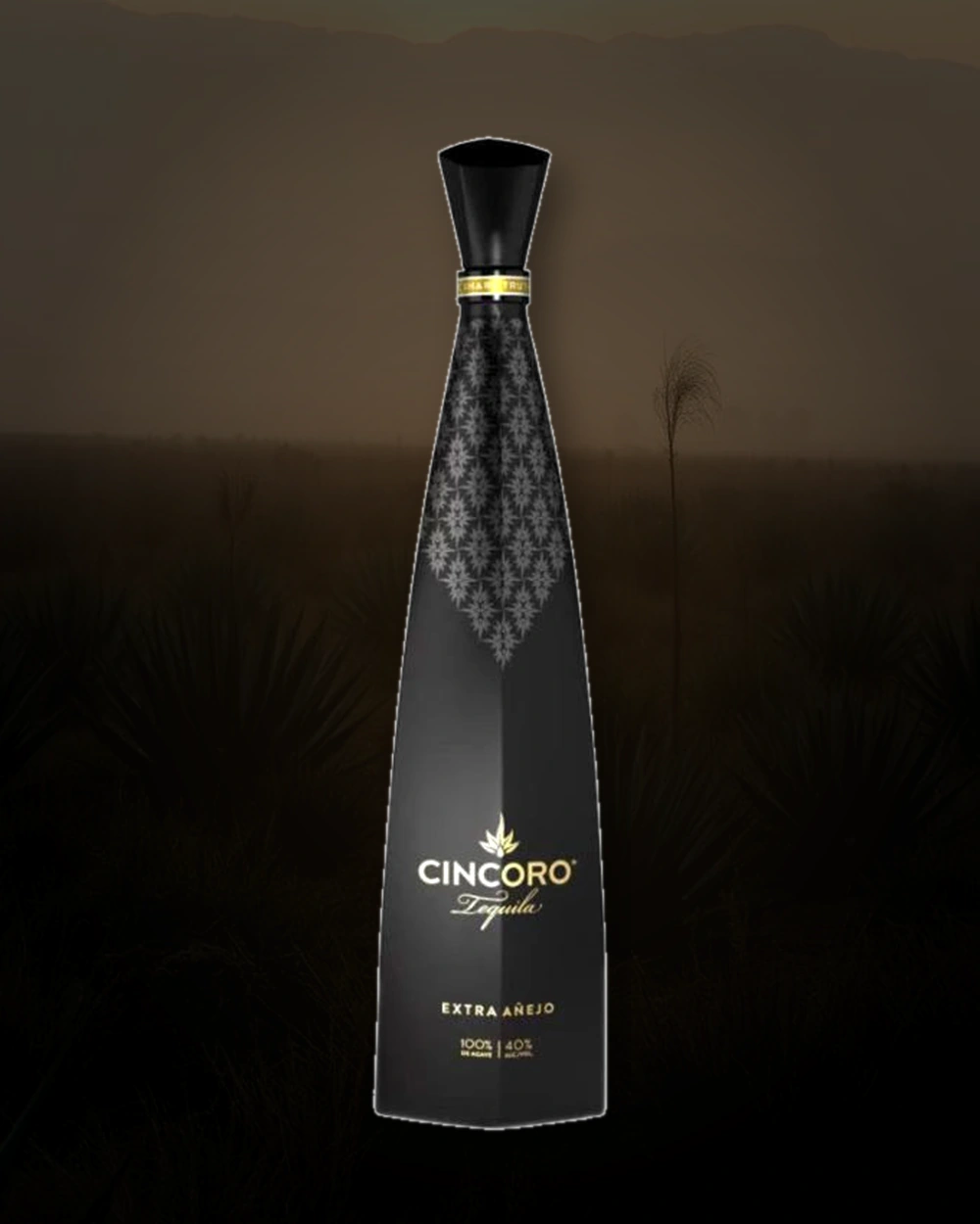 Cincoro Tequila Extra Añejo bottle