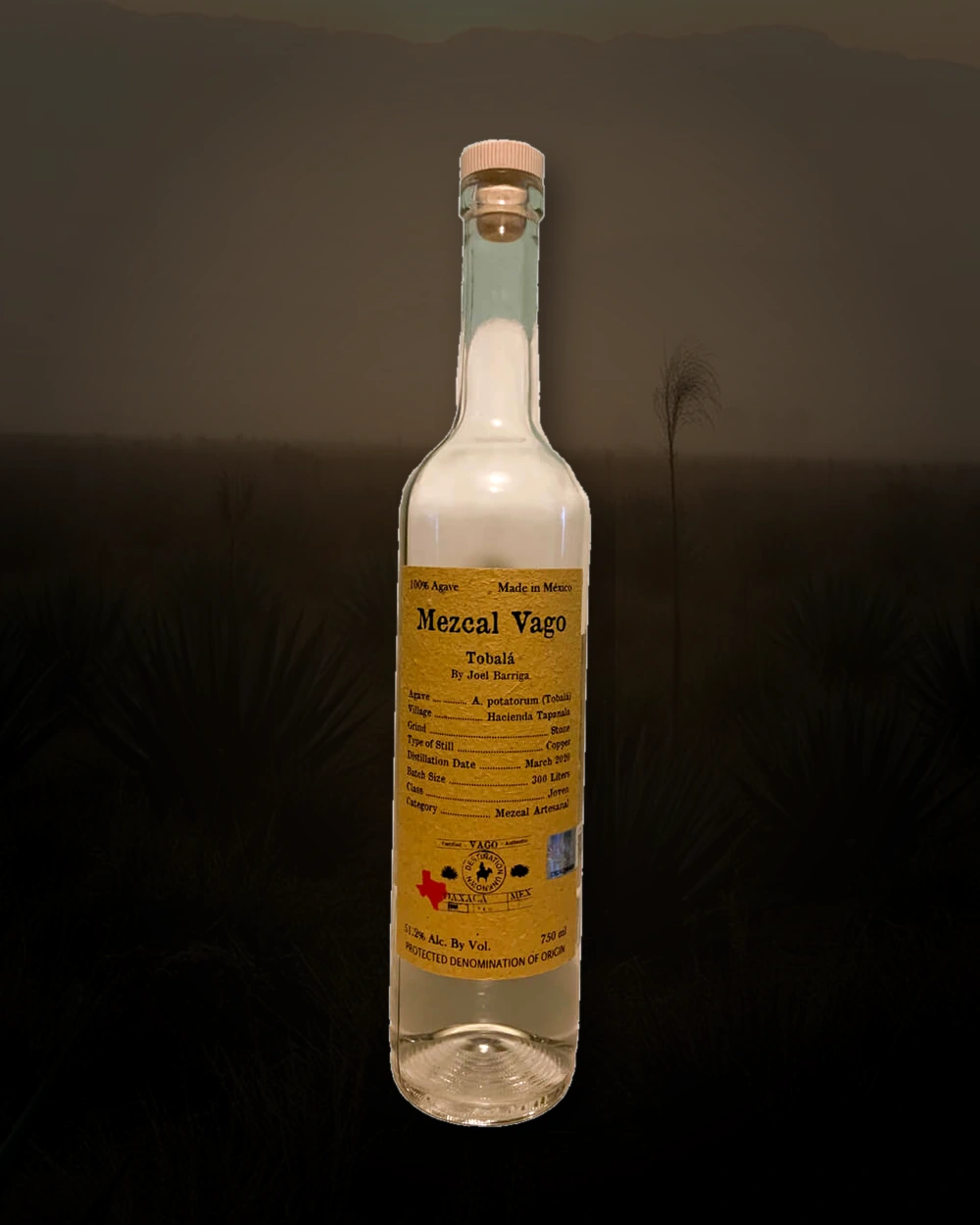 Vago Tobala – Joel Barriga bottle