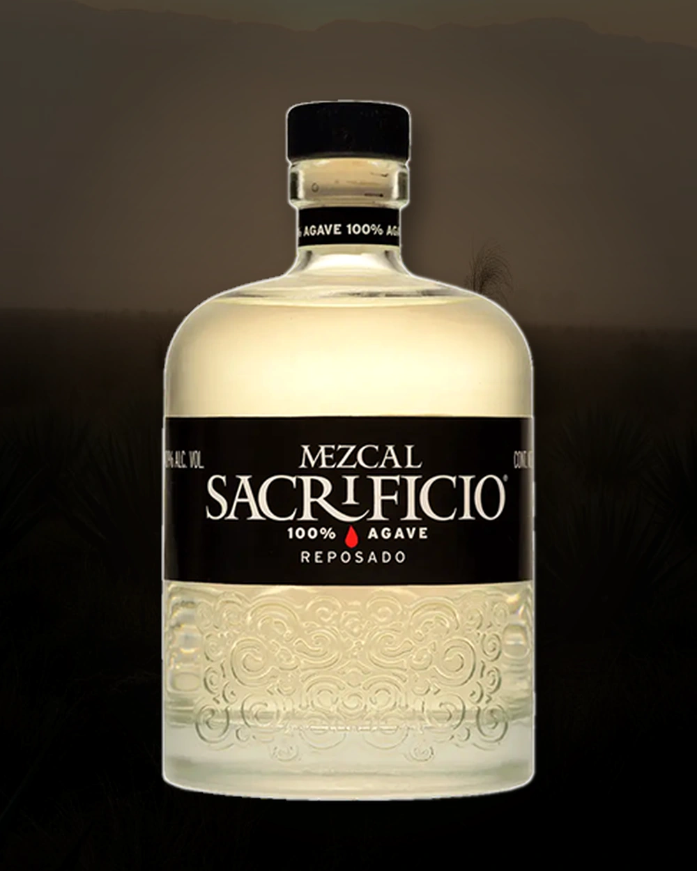 Sacrificio Reposado bottle