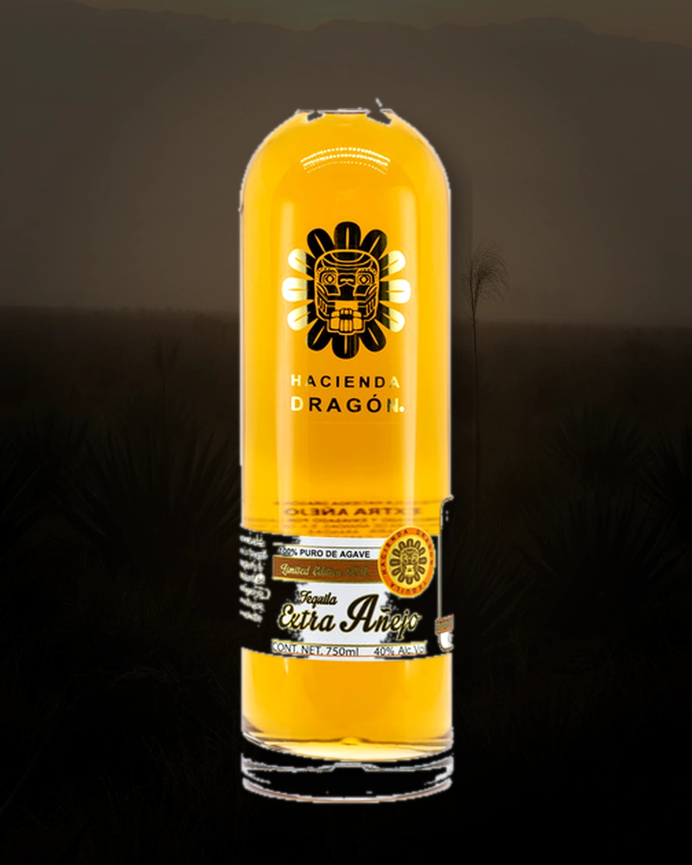 Hacienda Dragon Extra Añejo bottle
