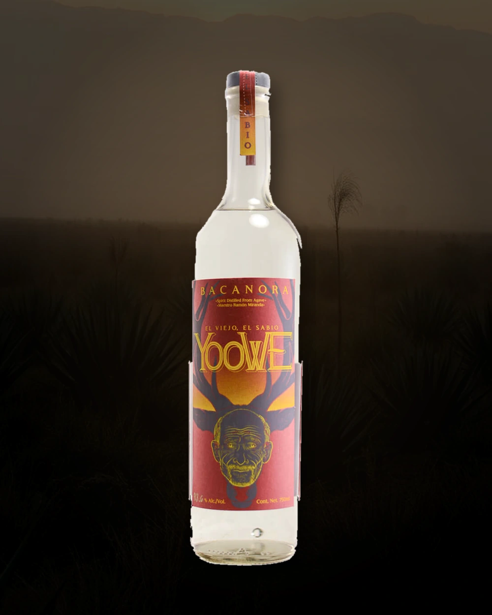 Yoowe Bacanora bottle
