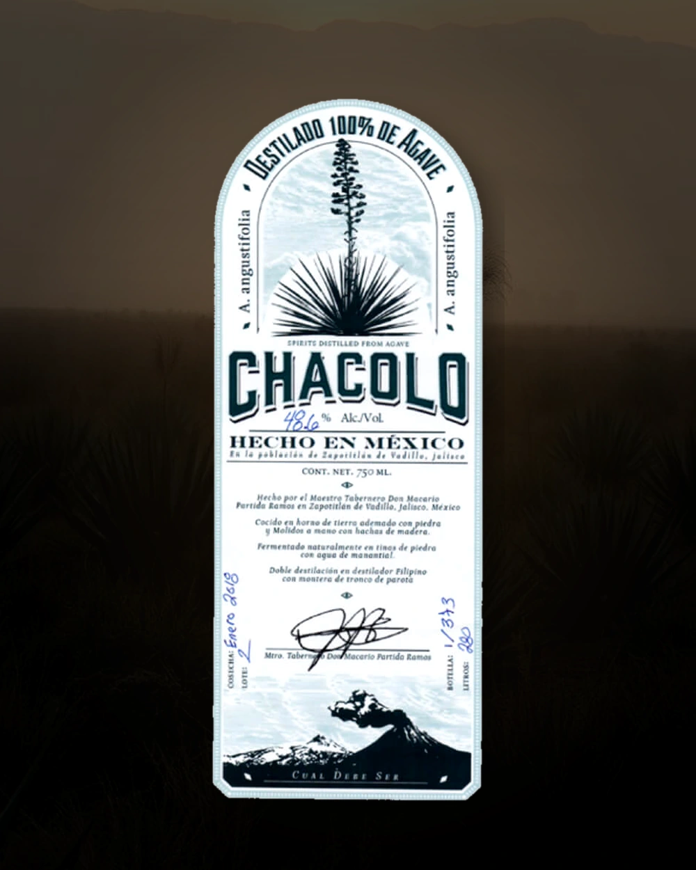 Chacolo Azul Telcruz bottle