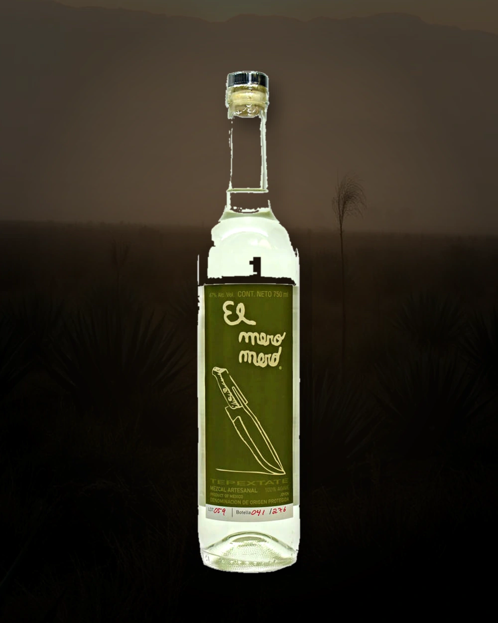 El Mero Mero Tepextate bottle