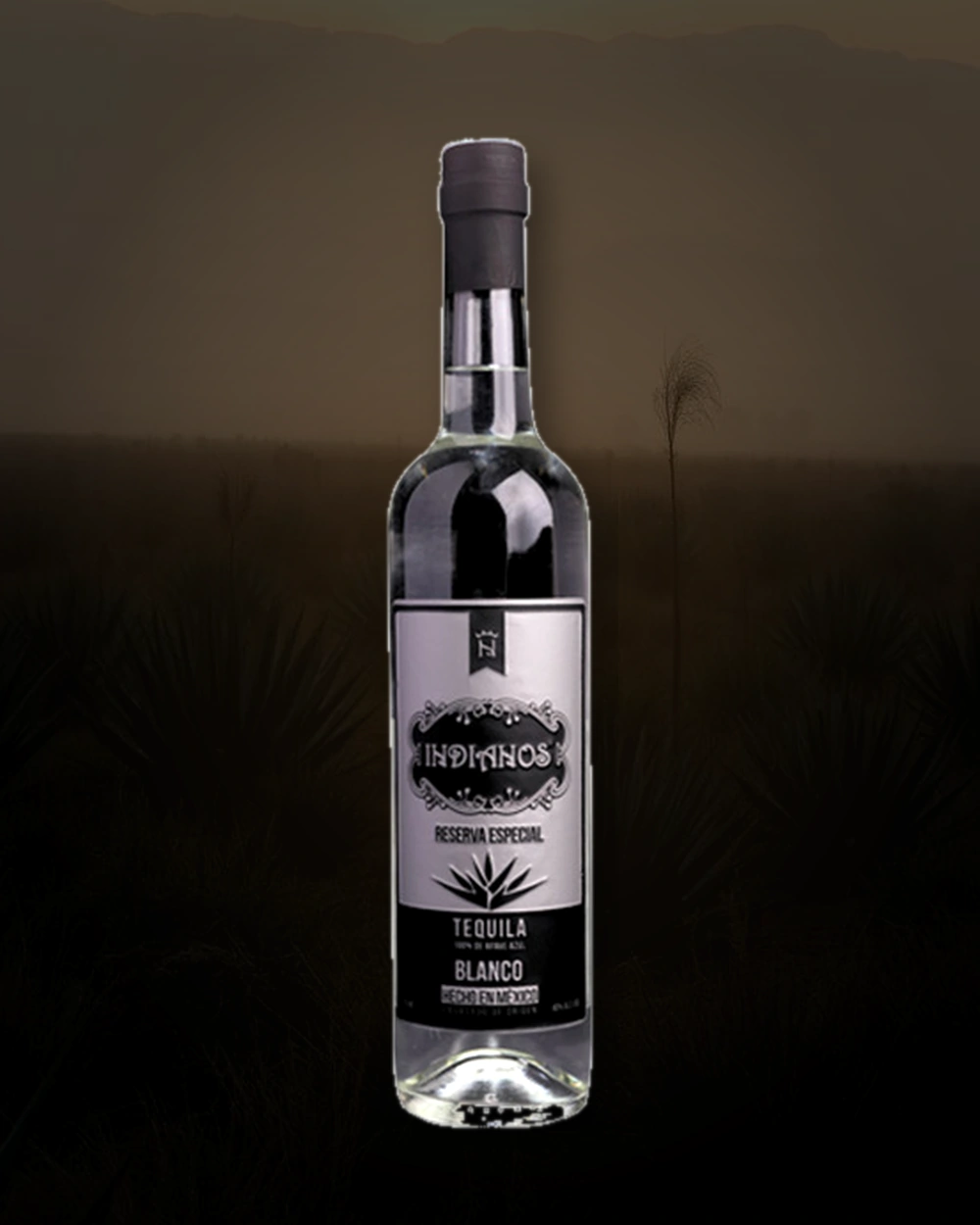 Tequila Indianos Blanco bottle