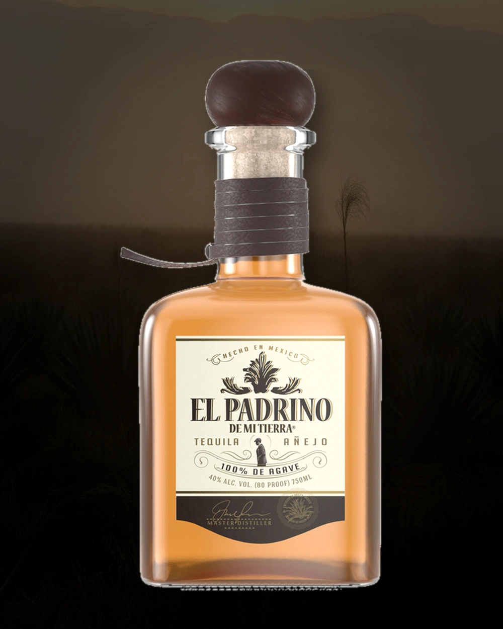 El Padrino de Mi Tierra Añejo bottle