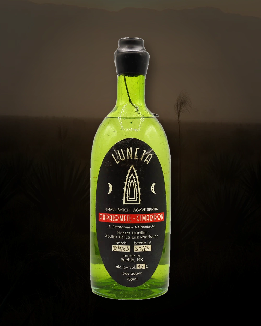 Luneta Papalometl + Cimarron – Rodriguez bottle