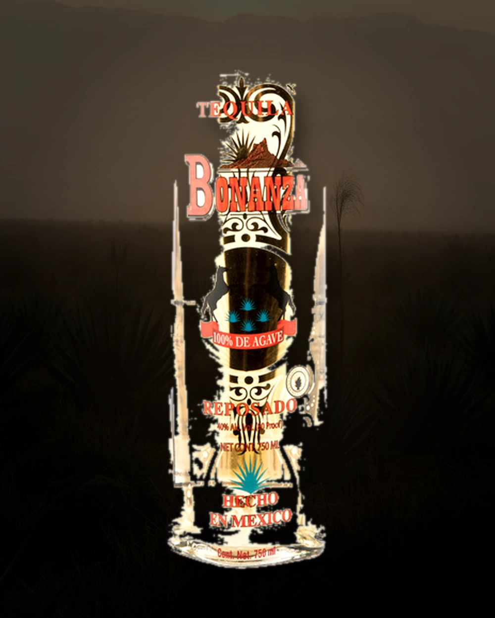 Tequila Bonanza Reposado bottle
