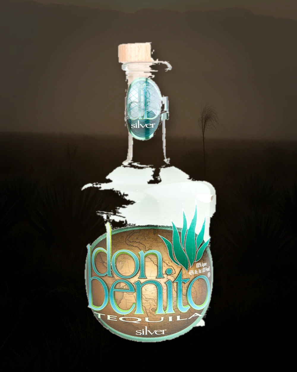 Don Benito Silver bottle