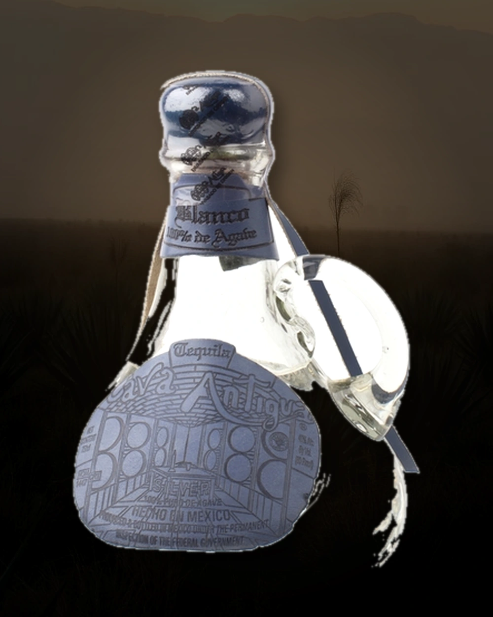 Cava Antigua Silver bottle