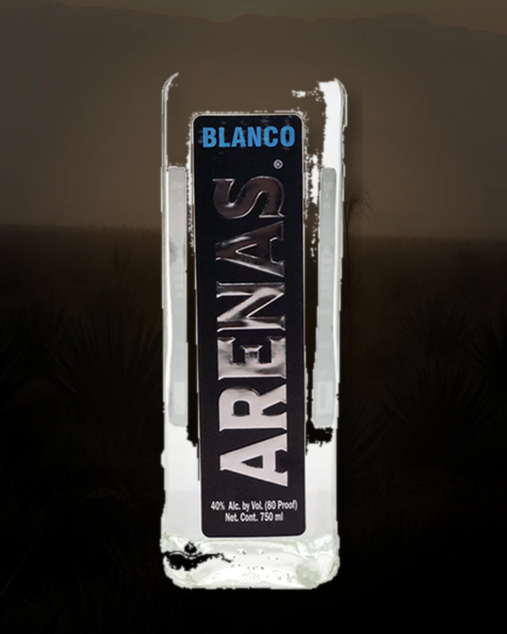 Arenas Blanco Tequila bottle