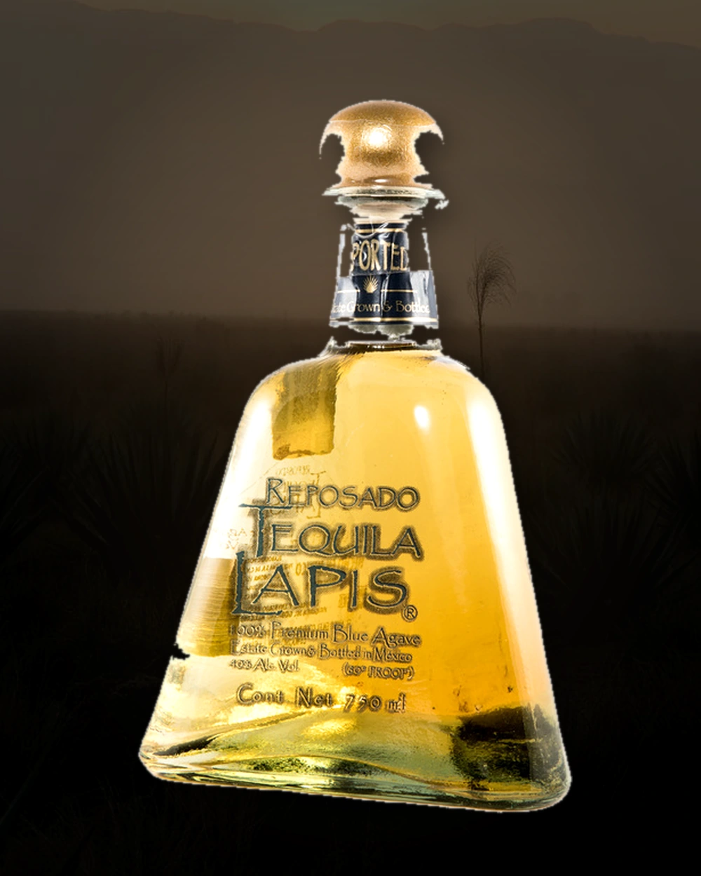 Lapis Tequila Reposado bottle