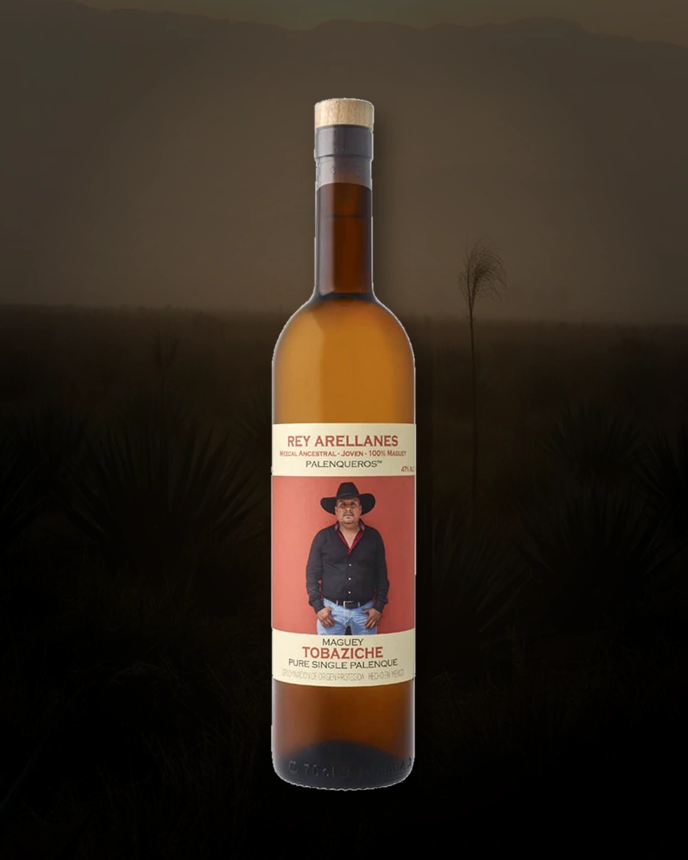Palenqueros Tobaziche – Rey Arellanes bottle
