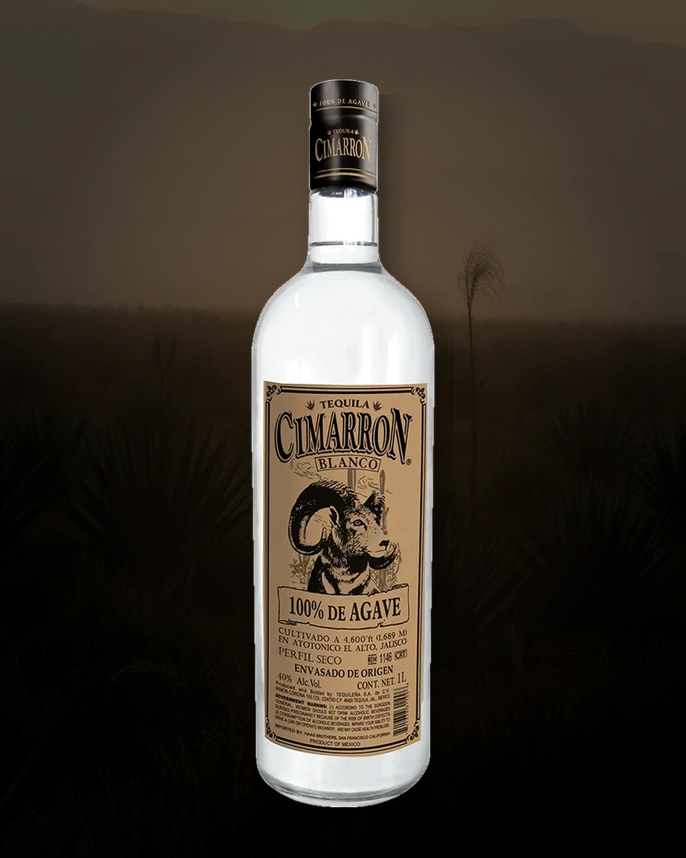 Cimarrón Blanco bottle