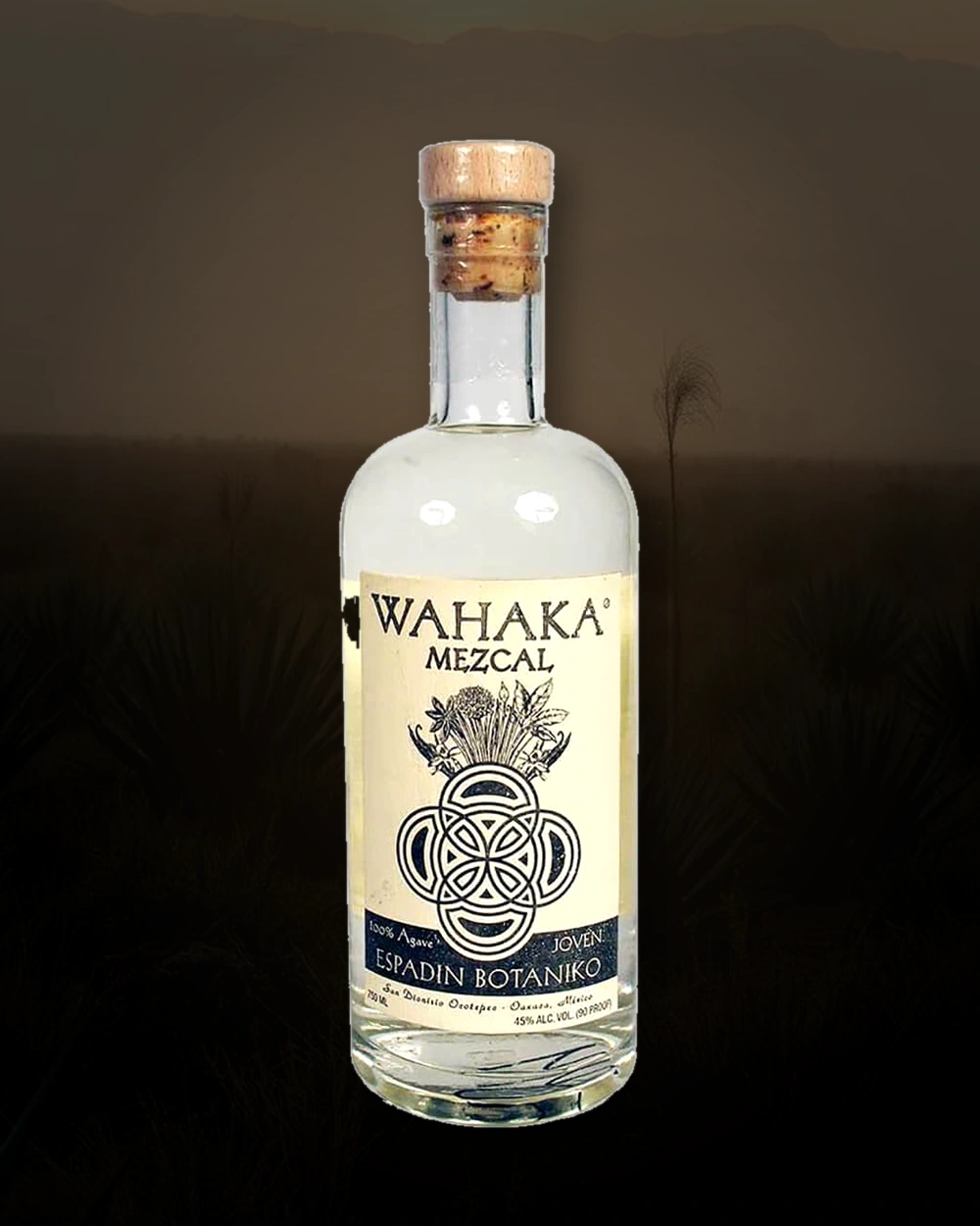 Wahaka Espadin Botaniko bottle