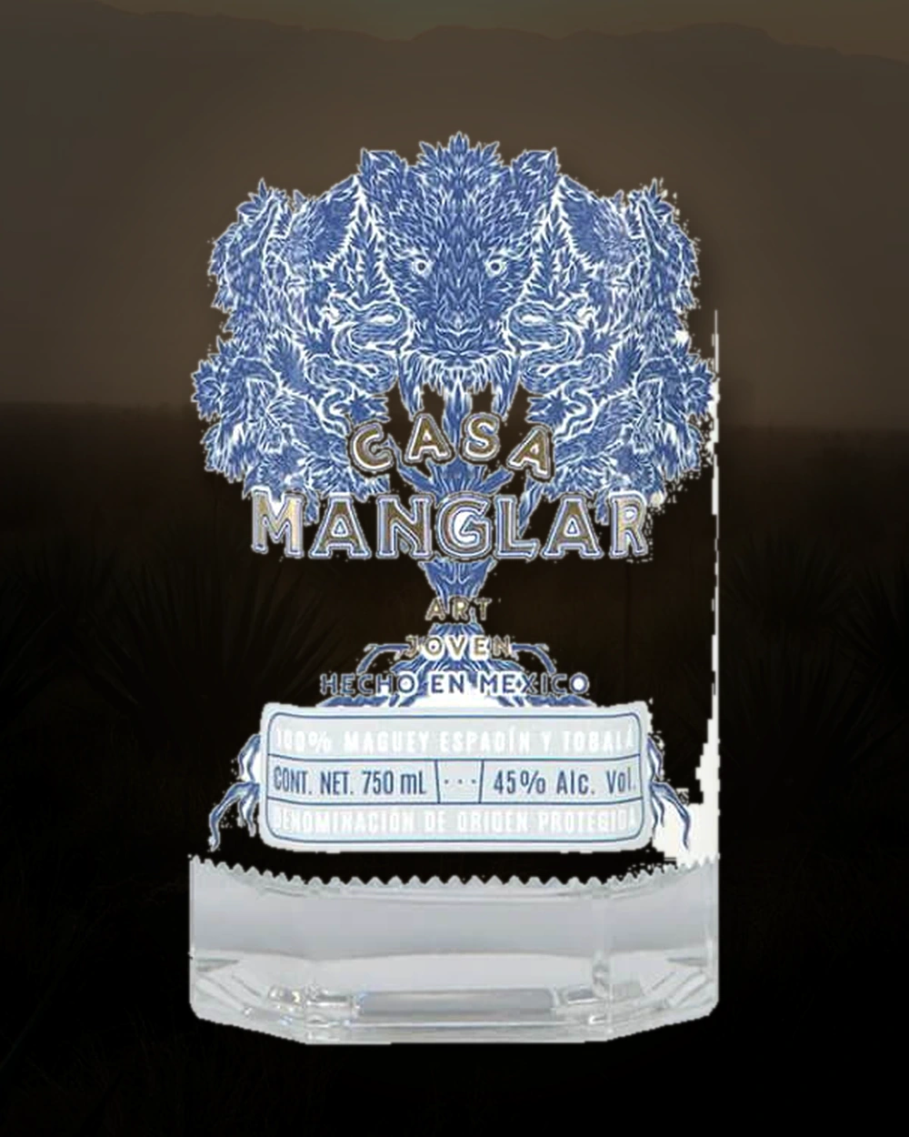 Casa Manglar Espadin y Tobala bottle