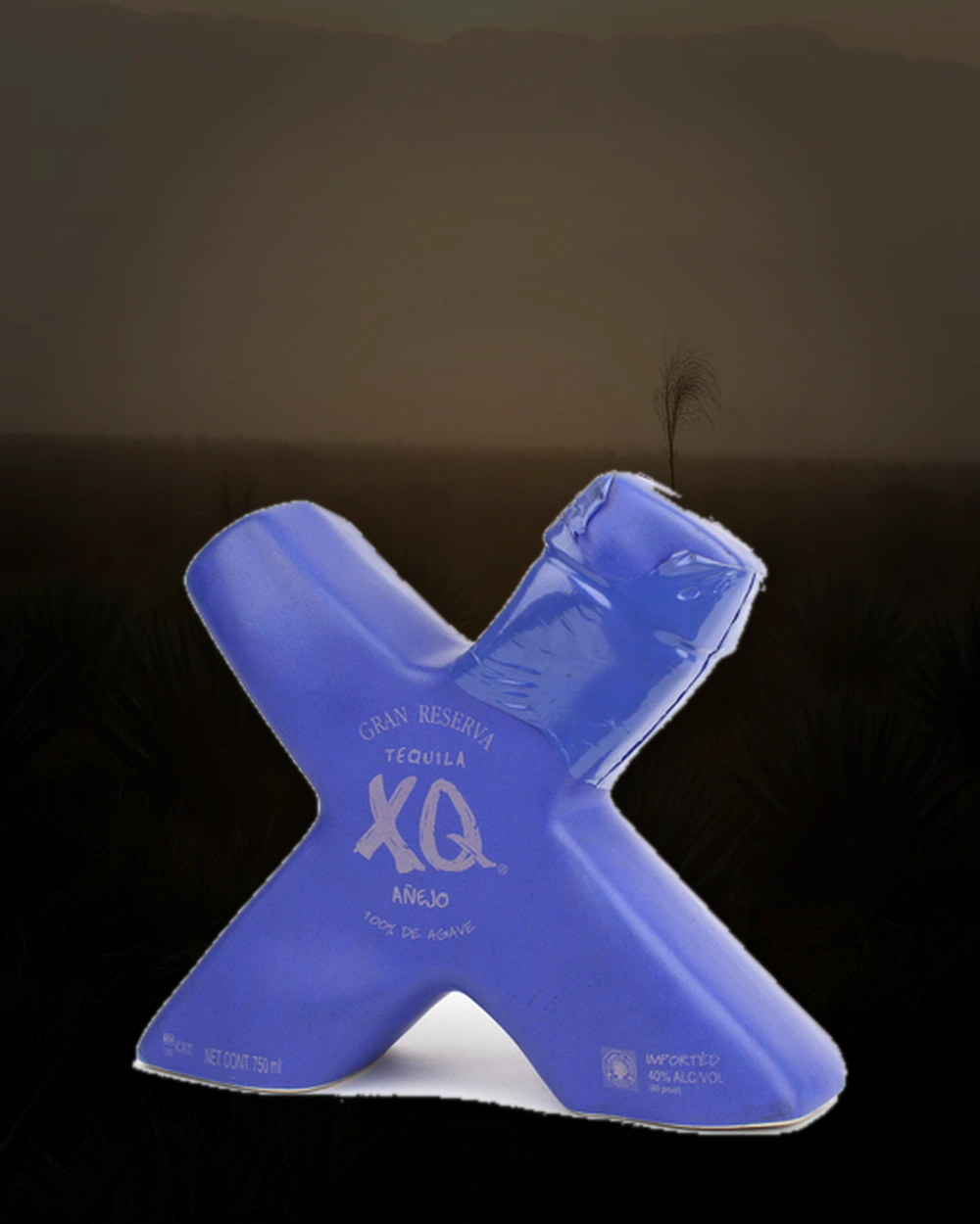 XQ Añejo bottle