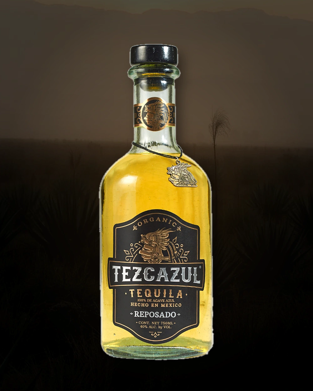 Tezcazul Tequila Reposado bottle