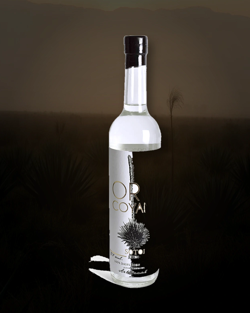 Oro de Coyame Sotol bottle