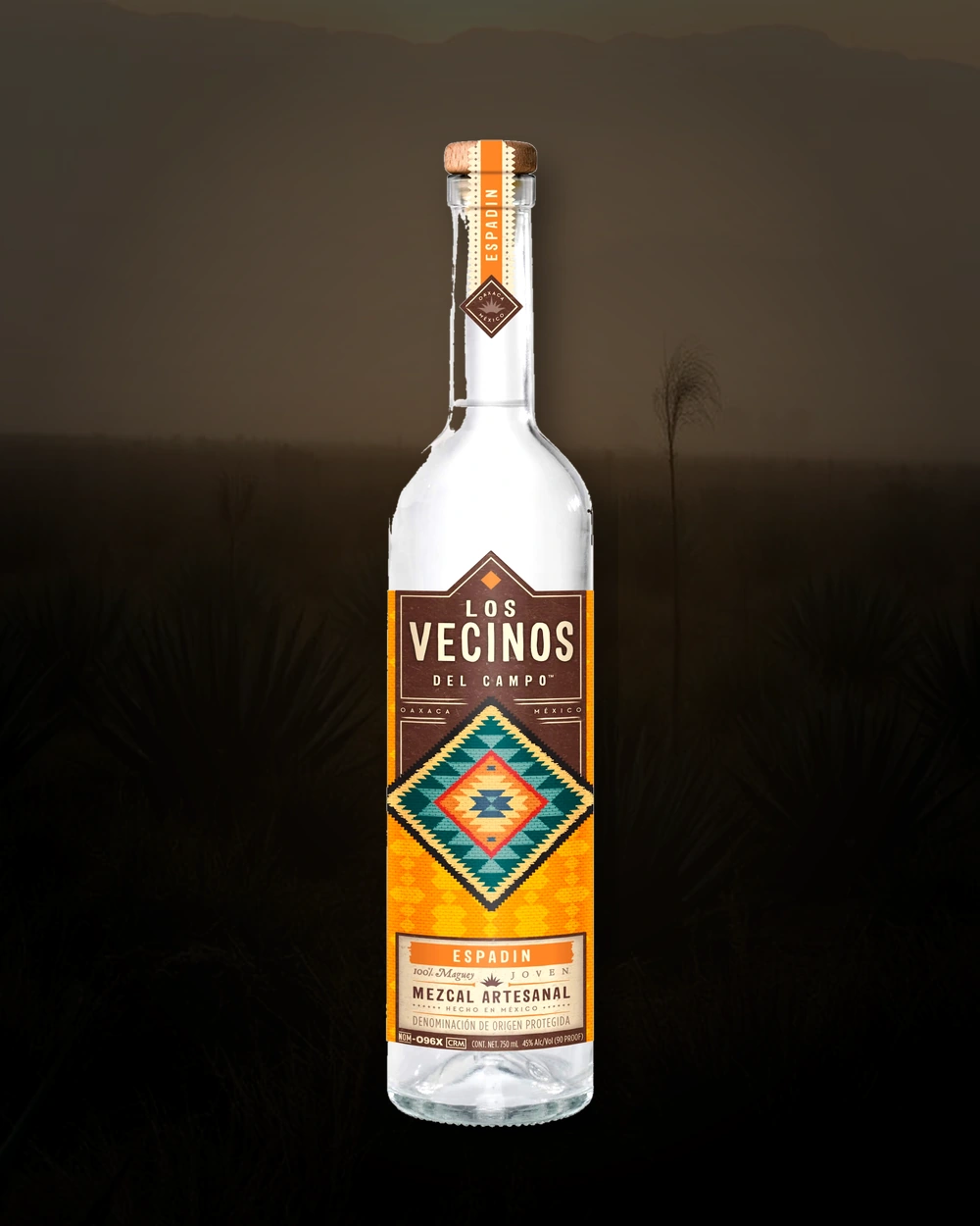 Los Vecinos del Campo Espadin bottle