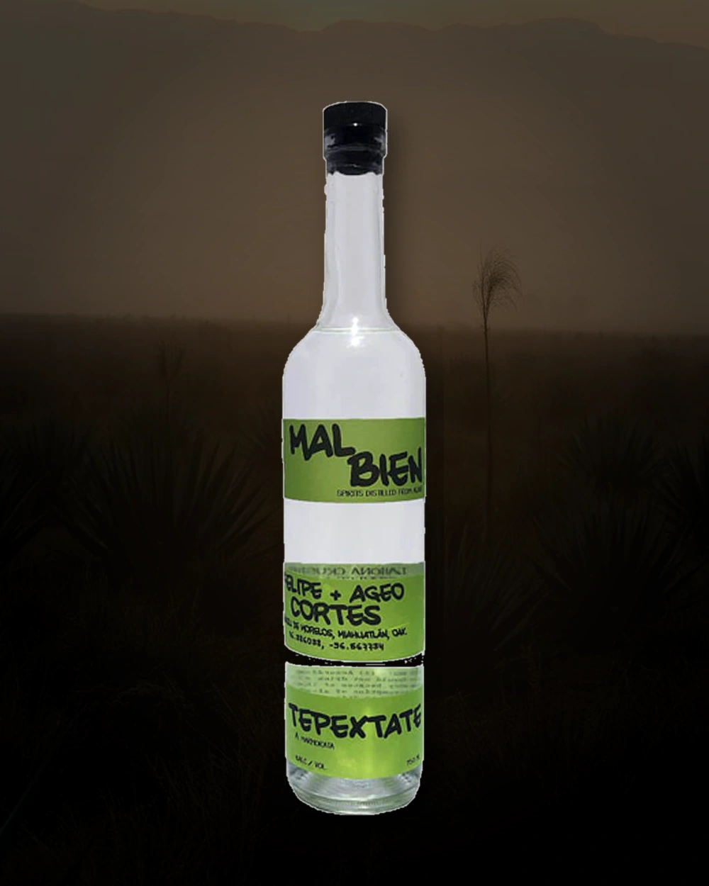 Mal Bien Mexicano Verde – Cortes bottle
