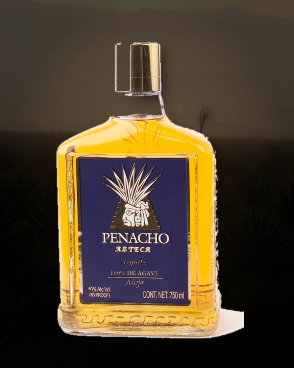 Penacho Azteca Añejo bottle
