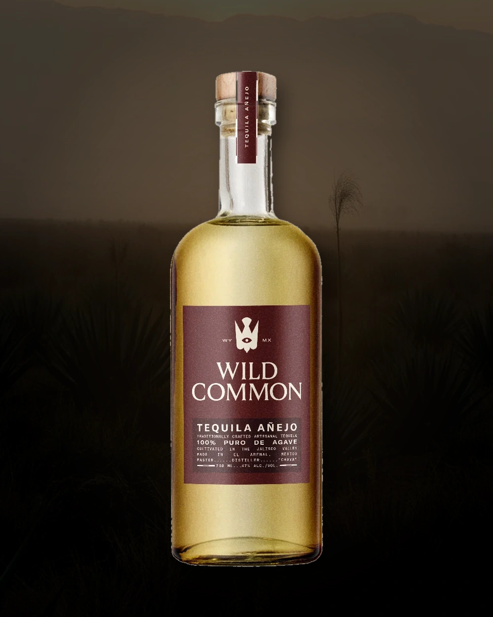 Wild Common Tequila Añejo bottle