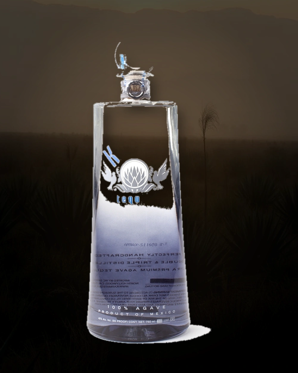 Karma Tequila Silver bottle
