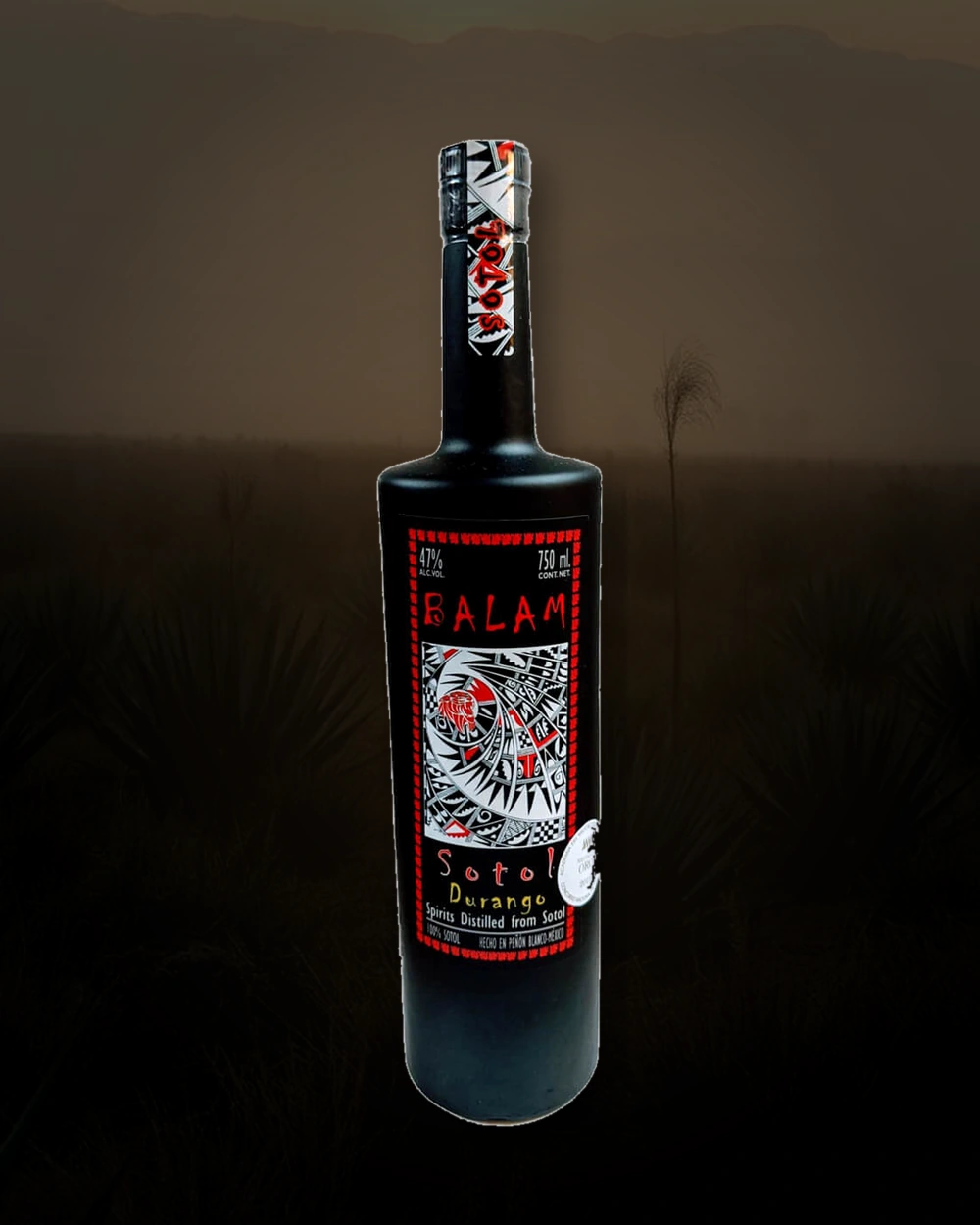 Balam Sotol Durango bottle