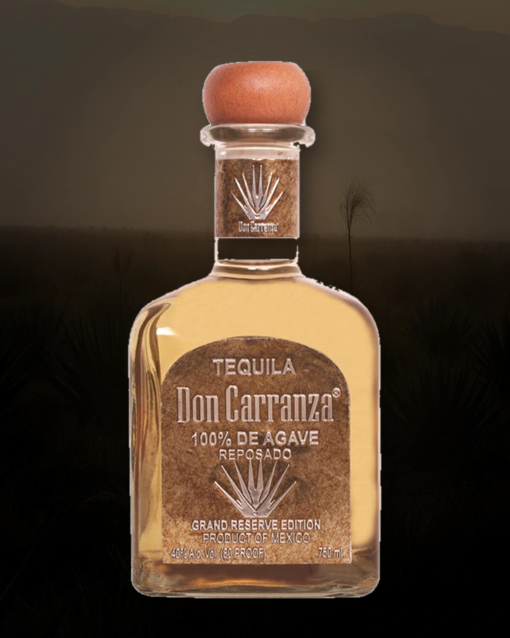 Don Carranza Tequila Reposado bottle