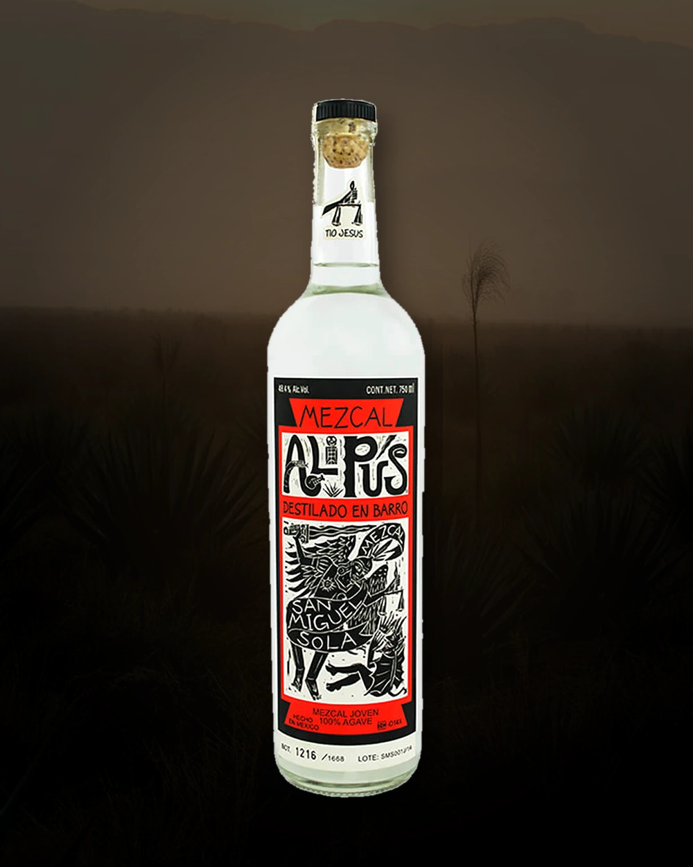 Alipus Destilado en Barro (San Miguel Sola) bottle